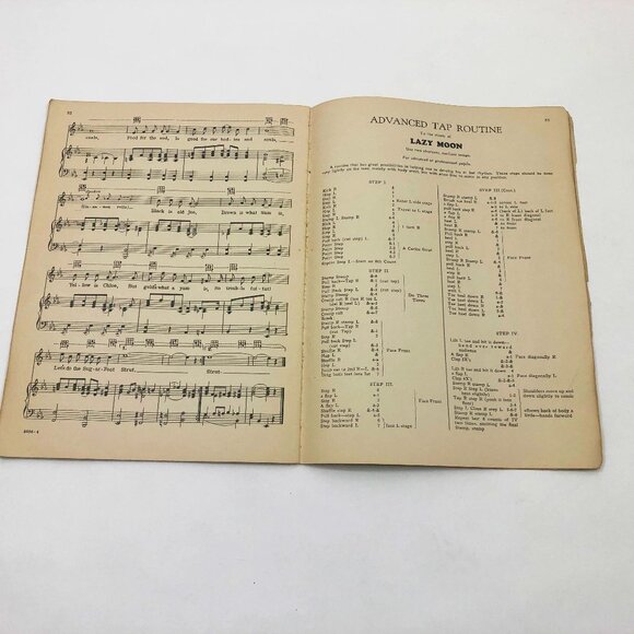 Tips On Taps Album of Tap Dancing Book I By Carlos 44 pages 1937 - Picture 6 of 7